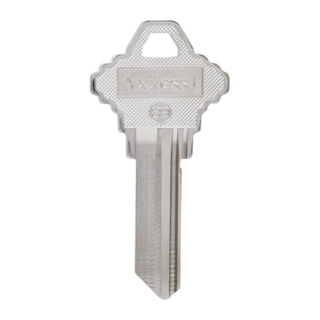 Hillman House of Office 89-Single Sided Universal Key Blank, Assorted - Pack of 4 5005166